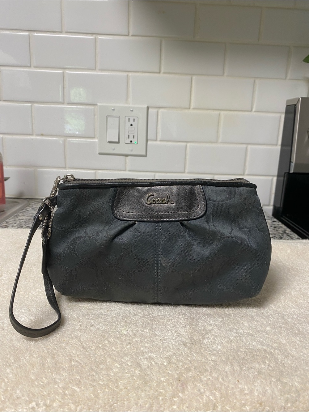 Coach Signature Wristlet
